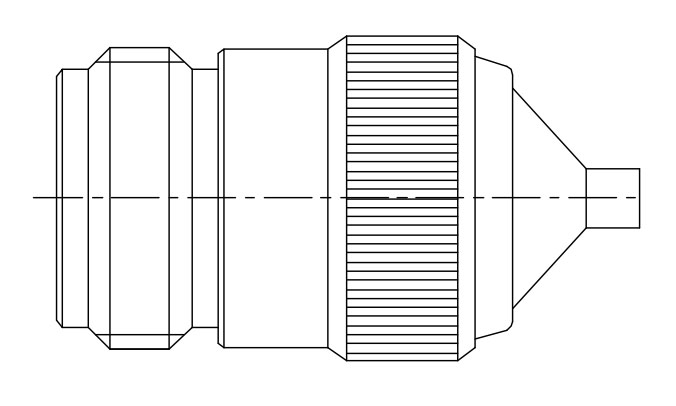 Amphenol 242172 - адаптер MCX (female) - N (female)
