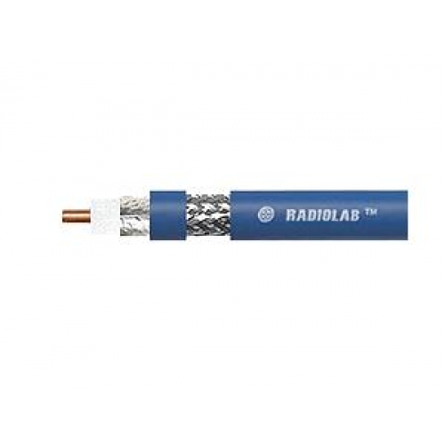 Коаксиальный кабель Radiolab RG-8X PVC (blue) (Радиолаб)