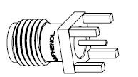 Amphenol 901 9816 - разъем SMA серии