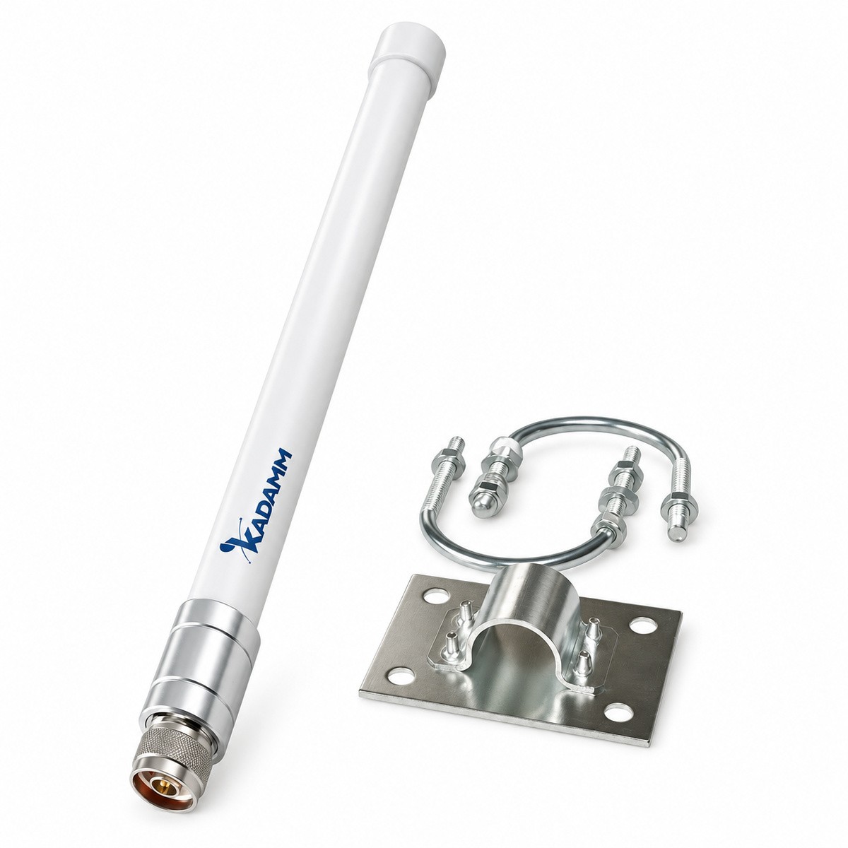 KADAMM AC-868/915 — стеклопластиковые всенаправленные антенны LoRa 868 и 915 МГц, 8 дБи, разъём N