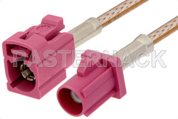 PASTERNACK PE38756H-48 Кабельная сборка FAKRA (plug) - FAKRA (jack)