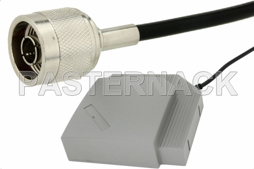 PASTERNACK PE51019-3 Направленная панельная наружная антенна с кабелем RG58, N (male), 2300–2500 МГц