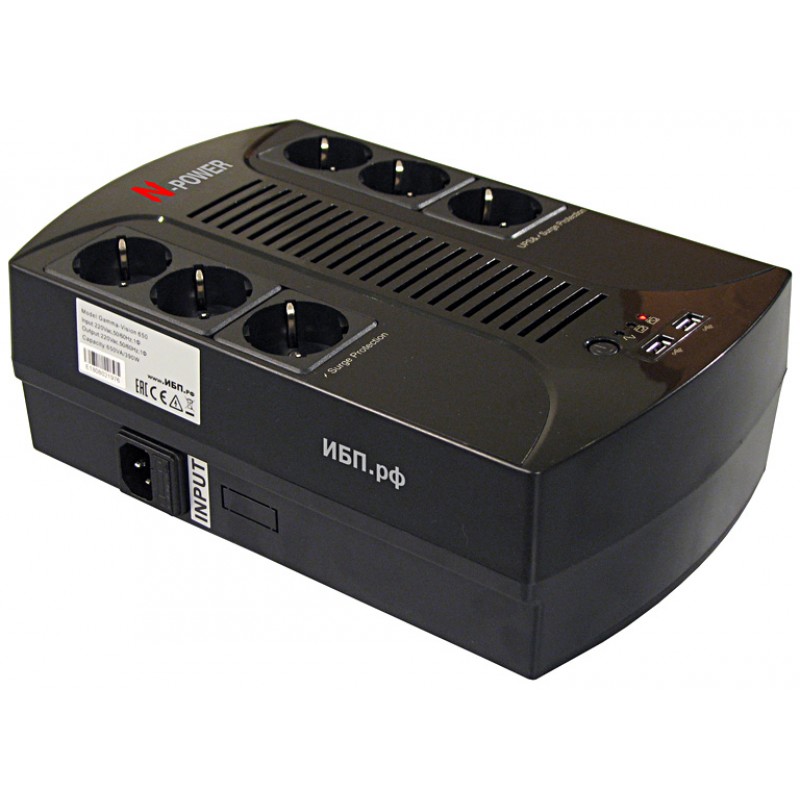 N-Power Gamma-Vision 650PLUS Источник бесперебойного питания