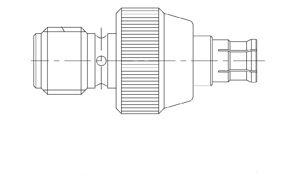 Amphenol APH SMAJ MCXP - адаптер SMA (female) - MCX (male)