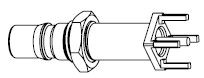 Amphenol 930 163J 51P - разъем QMA серии