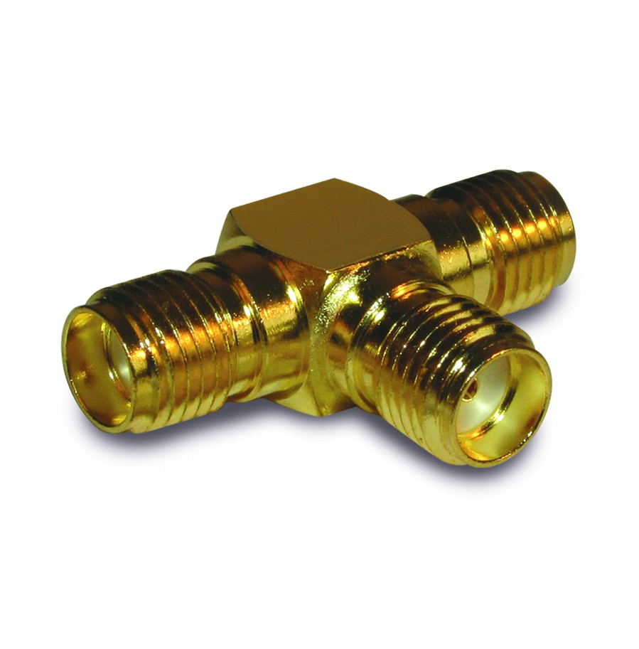 Amphenol 132216SS - адаптер SMA (female) - SMA (female) - SMA (female)