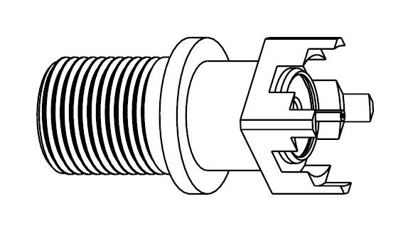 Amphenol 531 40046 3 - разъем F-типа