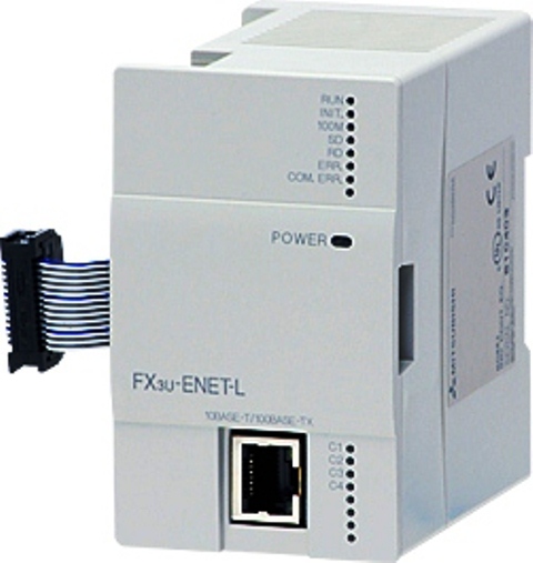 Mitsubishi Electric FX3U-ENET-P502 Коммуникационный модуль Ethernet