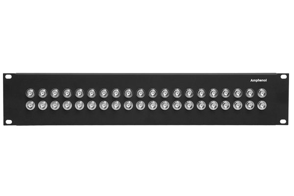Amphenol Audio AC-BNC40A Патч-панель, 2RU - 40 разъемов