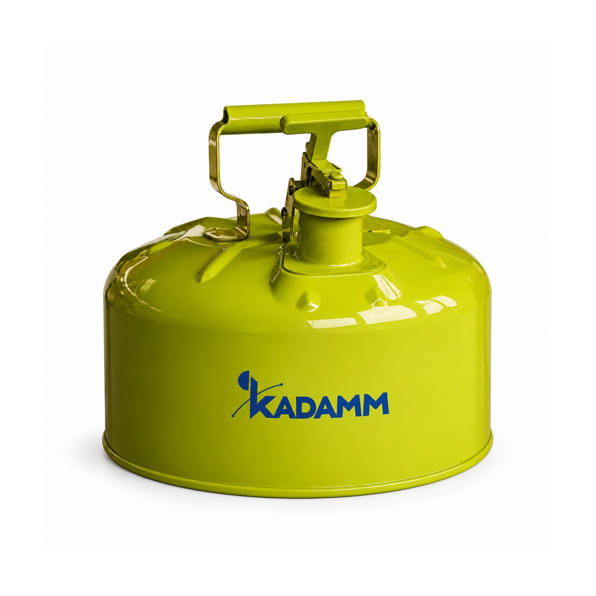 KADAMM КАН-1Ж — безопасная канистра для ЛВЖ 9,5 л, жёлтая