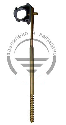ZANDZ ZZ-212-006 Держатель изолированного токоотвода вкручиваемый