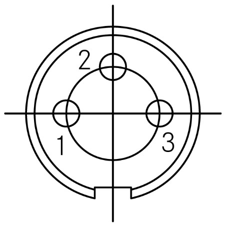 Amphenol Industrial Т 3276 550 U Кабельный разъем