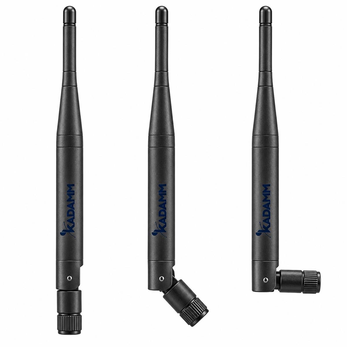 KADAMM AR-24-5R — штыревая антенна Wi-Fi 2,4 ГГц, 5 дБи, RP-SMA