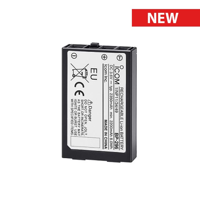 Icom BP-296 Аккумулятор Li-Ion 3.6v