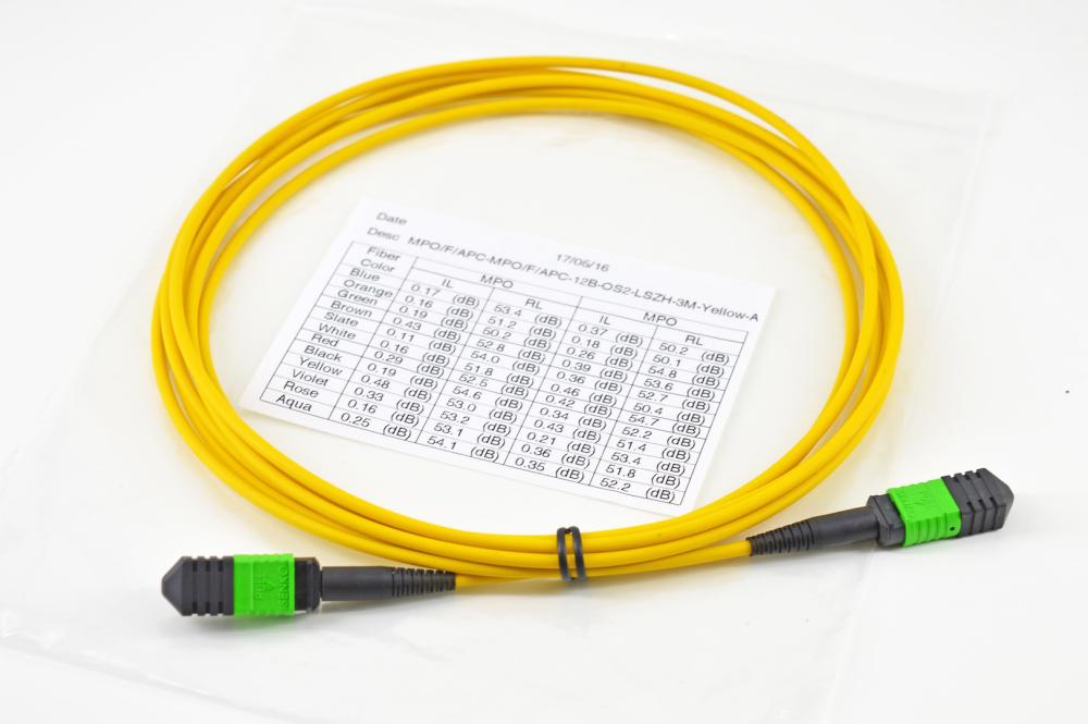 KADAMM K-MPO-24LU-SM-10M Одномодовый MPO кабель