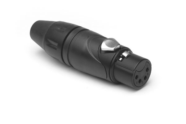 Amphenol Audio AX4FB BULK Кабельный соединитель XLR AX 4pol, female