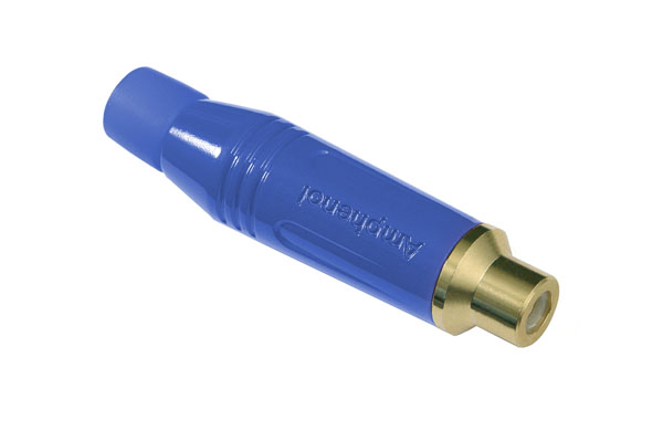 Amphenol Audio ACJR-BLU Кабельный разъем RCA, позолоченные контакты, female
