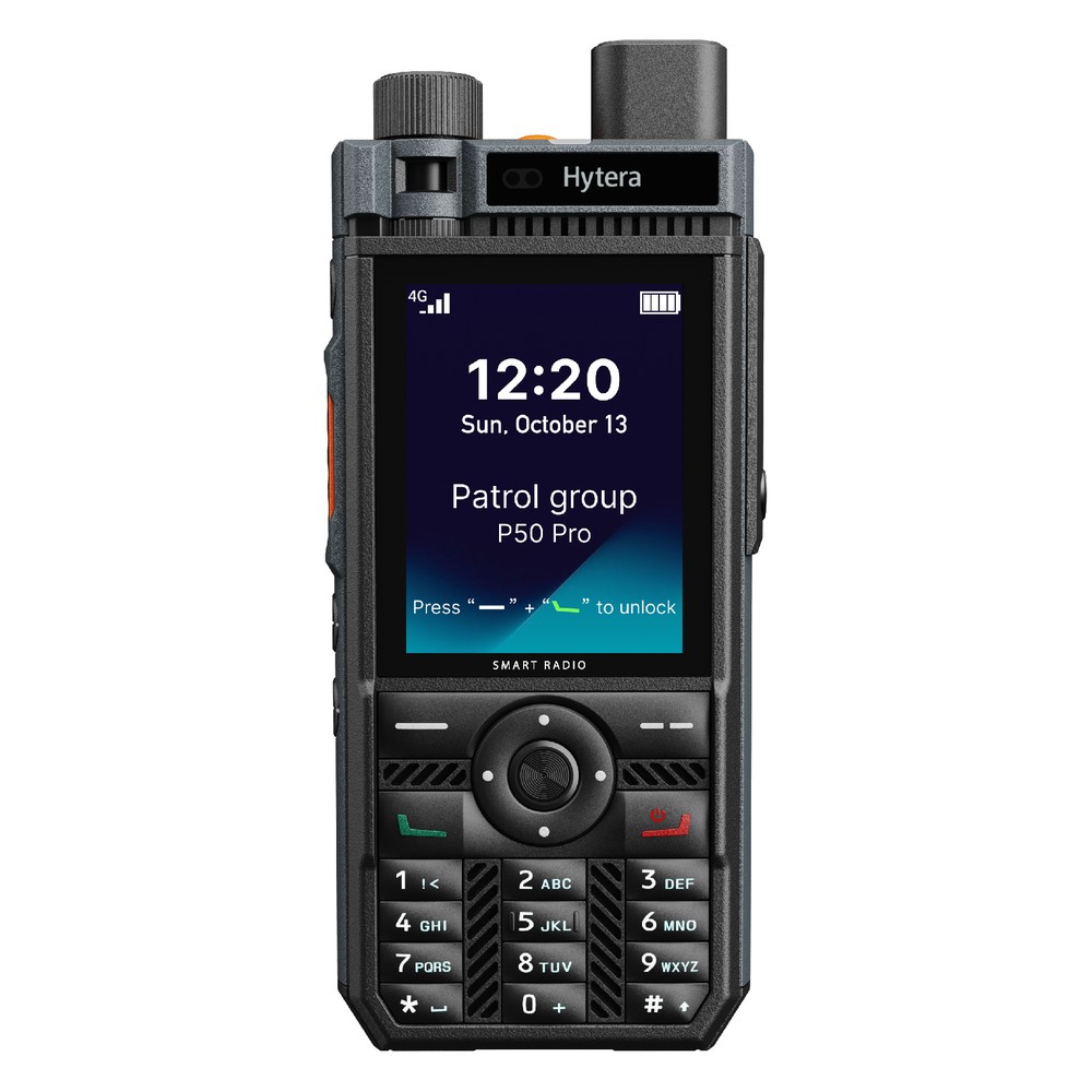 Hytera P50 Pro Портативная PoC-радиостанция LTE с клавиатурой