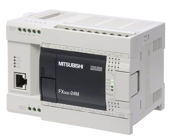 Mitsubishi Electric FX3GE-24MT/DSS Контроллер DC 24В