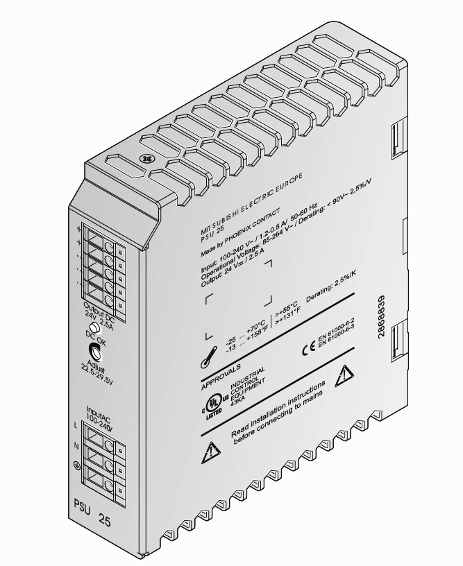 Mitsubishi Electric PSU UWA Адаптер для крепления на стену