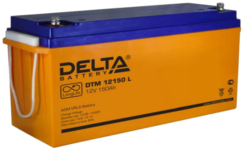 ATS Конверс DELTA DTM 12150 L Аккумуляторная батарея