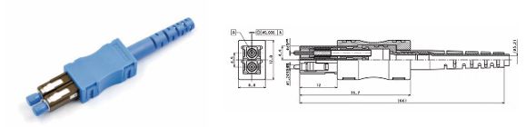 KADAMM KAD-MU-DUPLEX  — MU Duplex Connector