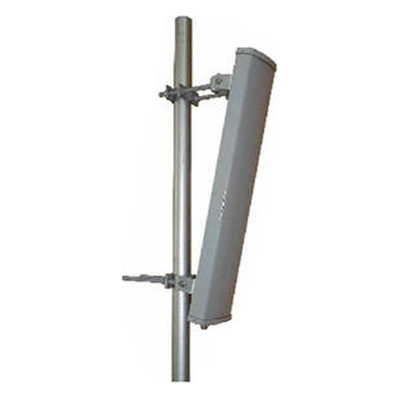 KADAMM APW2458G17 — двухдиапазонная внешняя секторная антенна Wi-Fi 2400–2483 / 5150–5850 МГц, 17 дБи, 2 порта