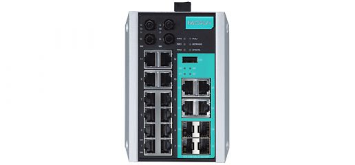 MOXA Коммутатор EDS-518E-MM-ST-4GTXSFP-T
