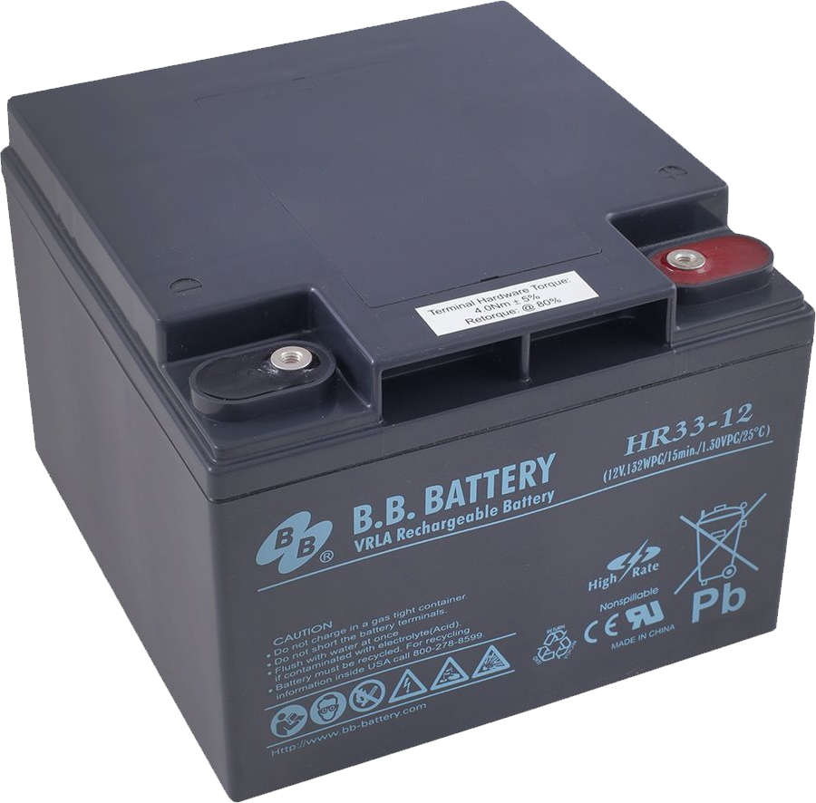 ATS Конверс B.B.BATTERY HR 33-12 Аккумуляторная батарея