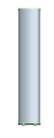 KADAMM K801809015v01 — однодиапазонная секторная антенна 790–960 МГц, 15 дБи, 2 порта, RET