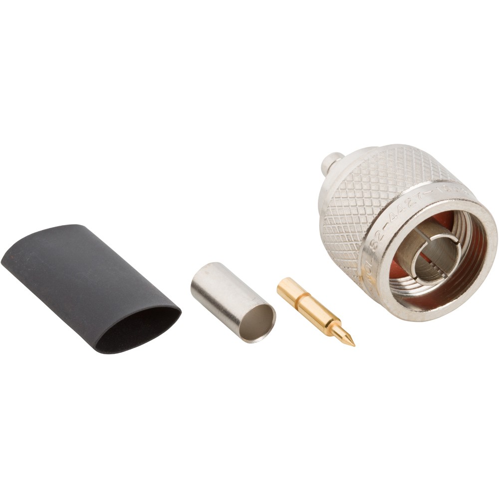 Разъем тип 6. Соединители коаксиальные тип n. разъем n типа. amphenol 082-811. n-type straight clamp plug.