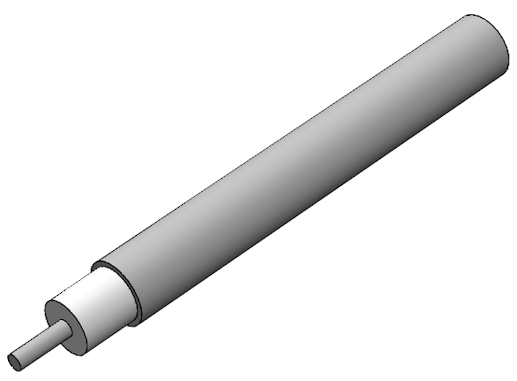 EZ FORM EZ-141-AL-TL - Кабель коаксиальный