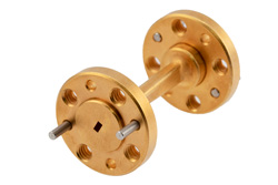 Pasternack PEW8TW0001 Левый поворот волновода 45° 90~140 GHz