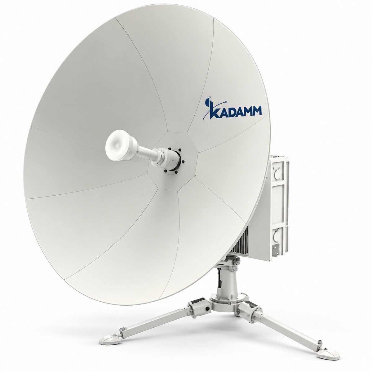 KADAMM ASF — мобильные быстроразвёртываемые спутниковые антенны 0,5–3,7 м, X, C, Ku, Ka