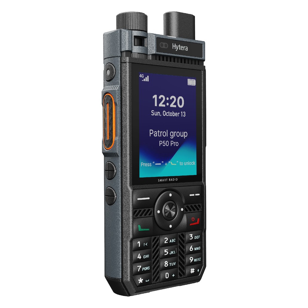Hytera P50 Pro Портативная PoC-радиостанция LTE с клавиатурой