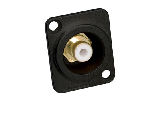 Amphenol Industrial ACJB-WHT Разъем для монтажа RCA